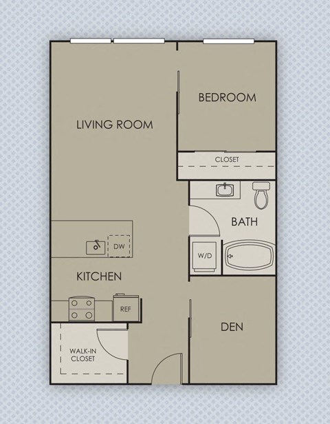 Tempo PDX Apartments C5 Floor Plan